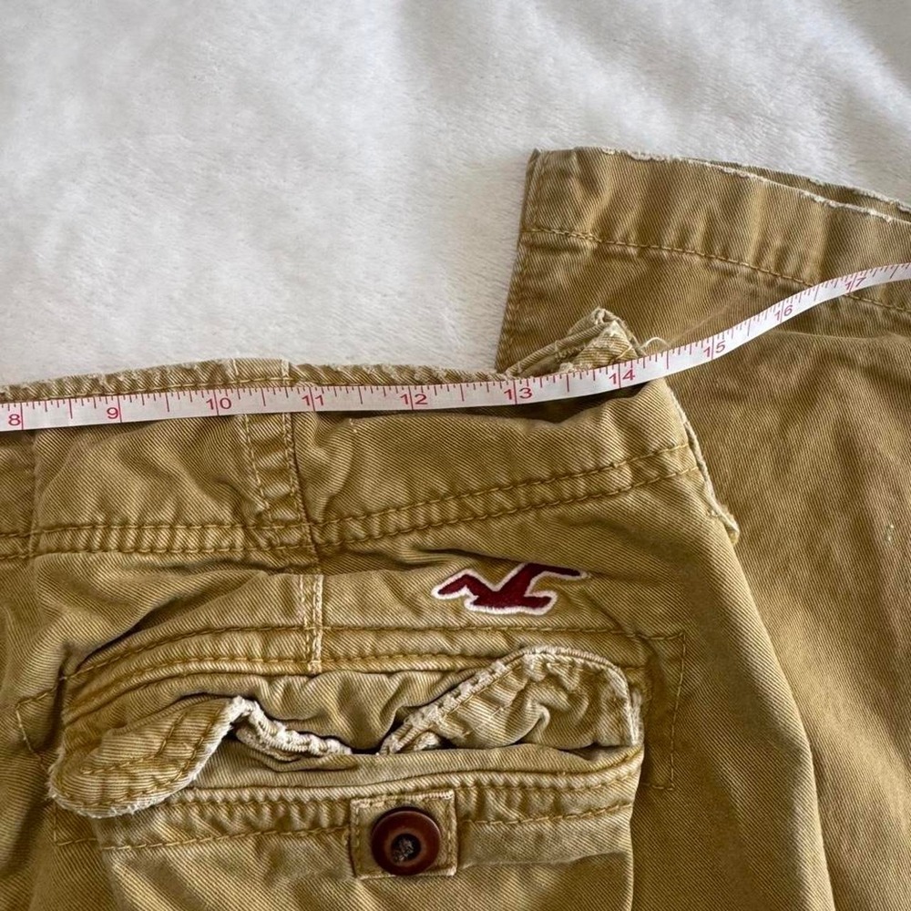 Y2K vintage Hollister tan khaki cargo pants grunge - Picture 6 of 7